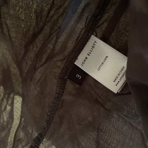 John Elliott Short Sleeve Button Down - Picture 5 of 5